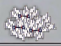 Untitled (Striped Relief Sculpture) 2, 2000