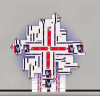 FedEx Cross Formation, 2000