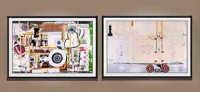 Untitled (Diptych Installation View) 2, 2010