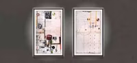 Diptych Installation View 1, 2010