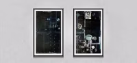 Untitled (Diptych Installation View) 3, 2010