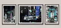Triptych Installation View 2, 2010