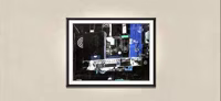 Untitled (Black Blue Collage), 2010