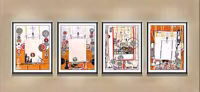 Guernica Quadriptych (Framed), 2010