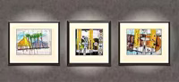 Triptych Installation View 3, 2010