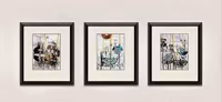 Triptych with Targets 2, 2010