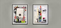 Diptych with Targets V7, 2000