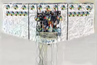 Silver Wings with Discs, 1990