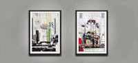 Framed Pair Installation View, 2000