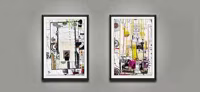 Untitled (Diptych Installation View) 6, 2000