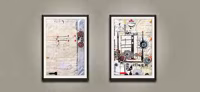 Diptych Installation View 4, 2000