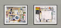 Diptych with Targets V9, 2000