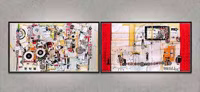 Diptych with Targets V10, 2000