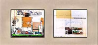 Football Diptych, 2000
