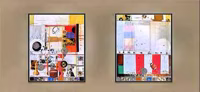 Untitled (Diptych Collage) 4, 2000