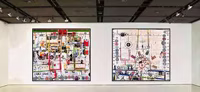 Diptych Installation View 5, 2000