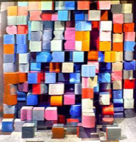 Stacked Painted Blocks 2, 1970