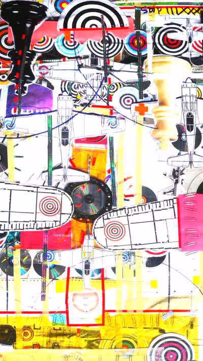 Untitled (Helicopter on Targets)