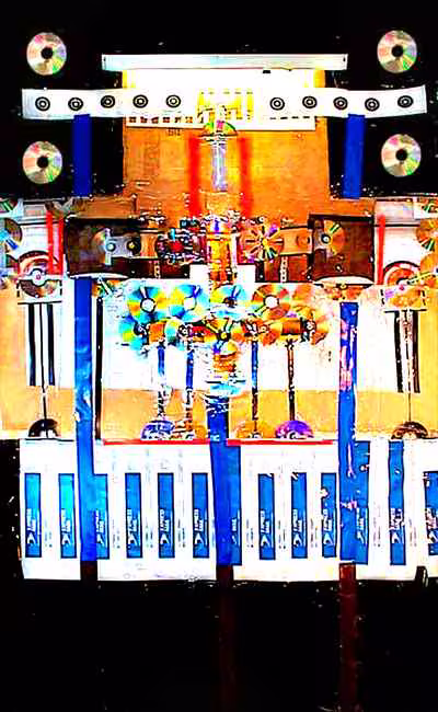 CD Altar with Keys