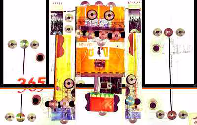 365 (Robot with Discs)