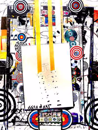 Untitled (Targets and Warplane) 1