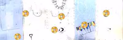 Untitled (Gold Discs Panorama)