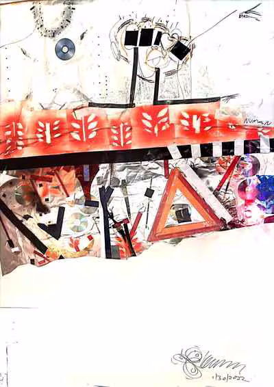 Untitled (Numan Collage)