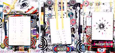 Untitled (Triptych with Targets)