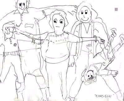 Untitled (Group Figures)