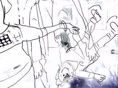 Falling Figures Traced