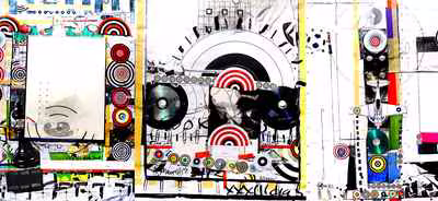 Targets and Discs Triptych