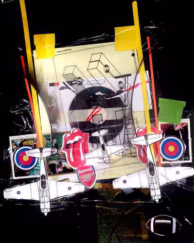 Untitled (Planes, Lips, Arsenal)