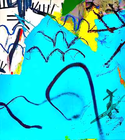 Untitled (Turquoise Field)