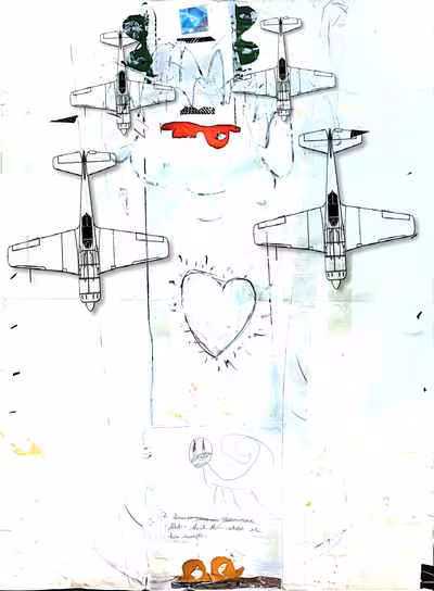 Heart Between Warplanes