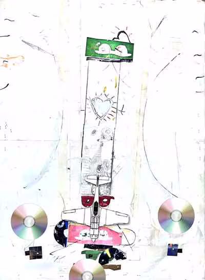 Untitled (Plane and Discs)