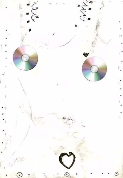 Untitled (Two Discs, Heart) 1