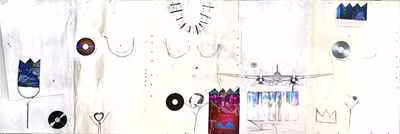 Untitled (Crowns and Planes)