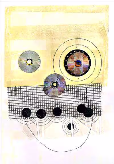 Untitled (CDs with Targets)