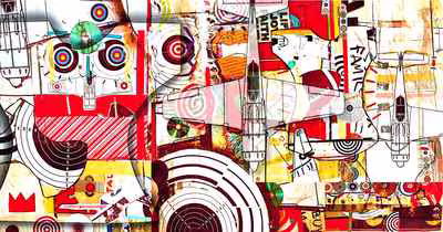 Untitled (Planes and Targets) 2