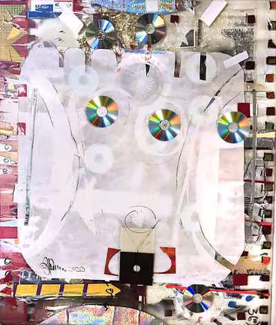 Face with Five Discs