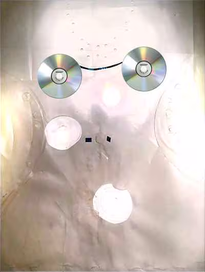 Snowmann in Plastic
