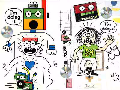 I'm Doing It (Diptych)