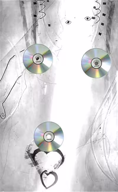 Three Discs with Heart