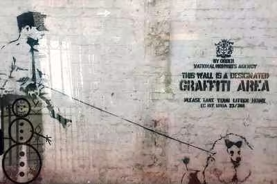 Untitled (Tag on Banksy)