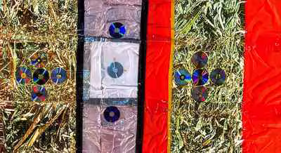 Untitled (CD Formation Triptych)