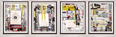 Four-Panel Framed Series 4