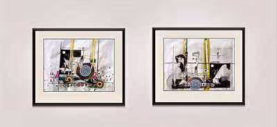 Diptych with Targets V2