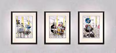 Triptych Installation View 1