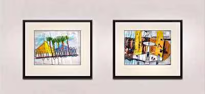 Untitled (Gallery Diptych View) 1