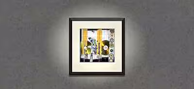 Untitled (Framed Mixed Collage) 1